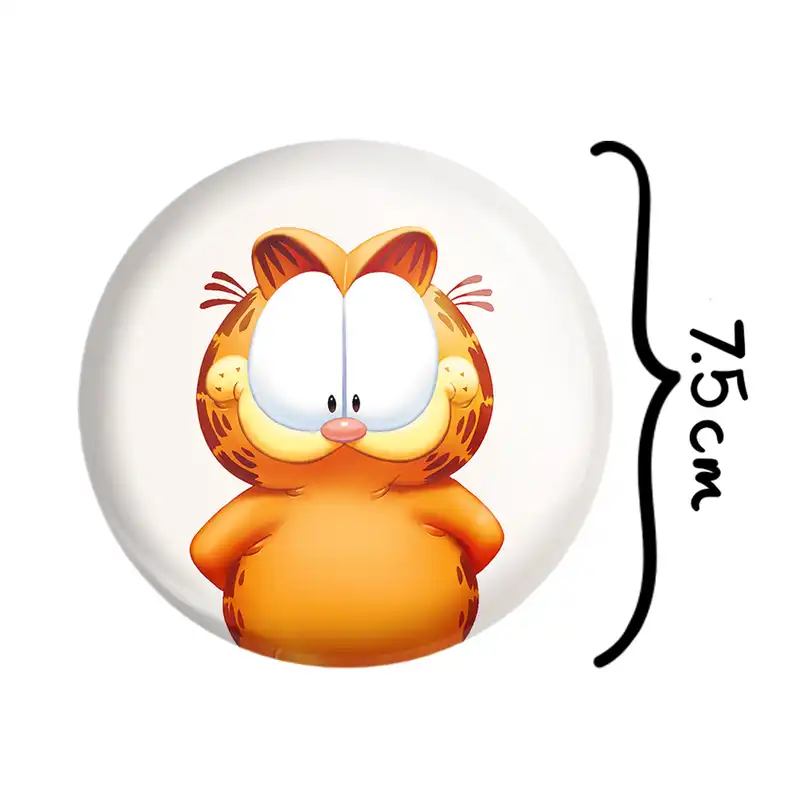 آینه جیبی خندالو طرح گارفیلد Garfield مدل تاشو کد 13831
