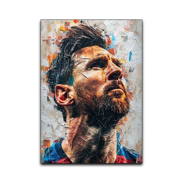 تابلو شاسی گوفی مدل فوتبالی بارسلونا مسی طرح Messi کد UP25