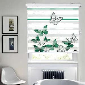  پرده زبرا زیو مدل TD-4 سایز 150x150 سانتی متر