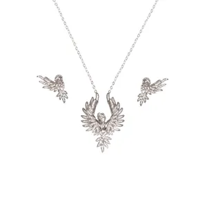 نیم ست نقره زنانه مدل 22303