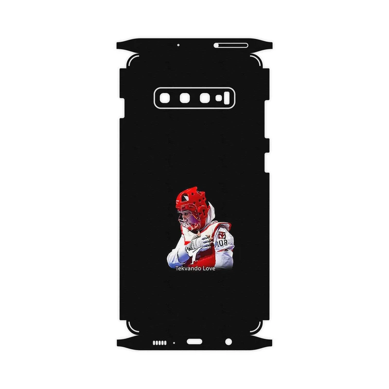 برچسب پوششی ماهوت مدل Tekvando-FullSkin مناسب برای گوشی موبایل سامسونگ Galaxy S10 Plus