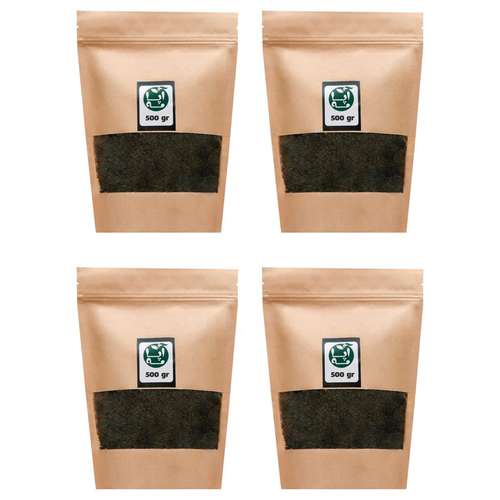 سبزی آماده قورمه سبزی سرخ شده و خشک شده - 500 گرم بسته 4 عددی