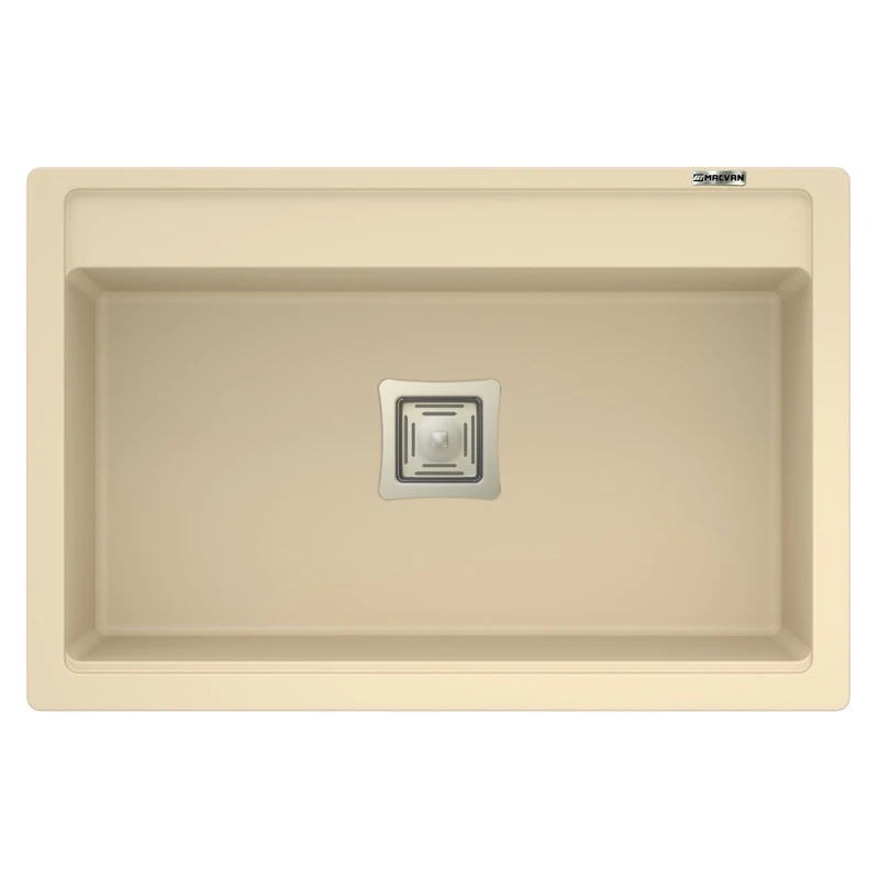 سینک ظرفشویی گرانیت توکار یک لگنه مکوان مدل 06