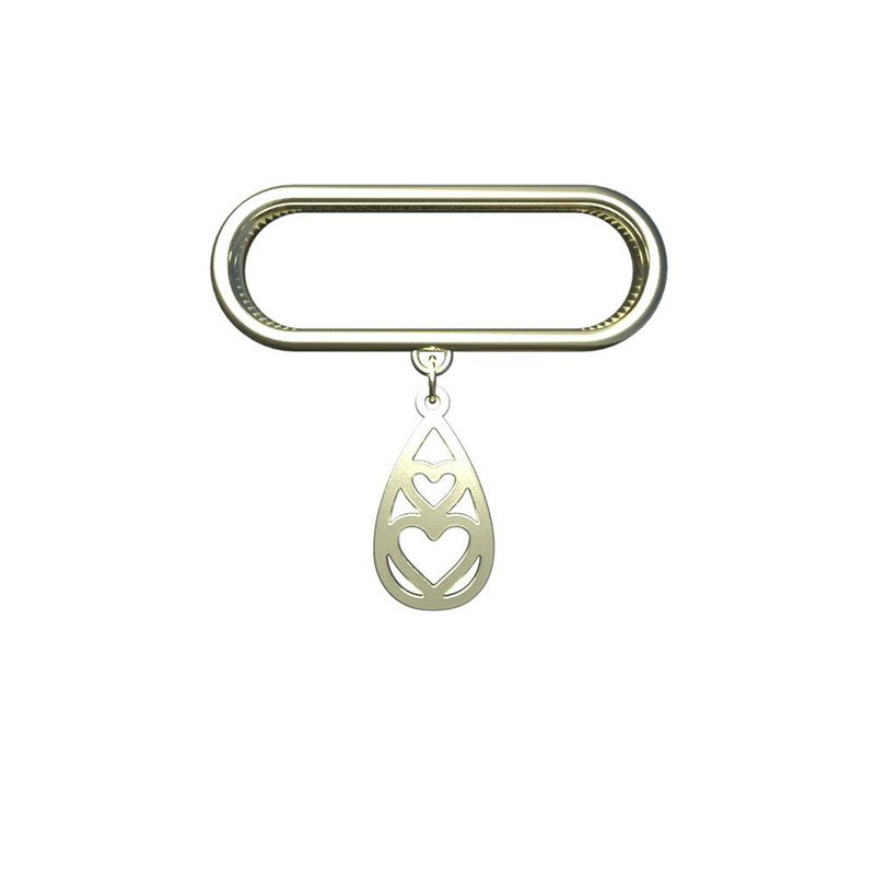 آویز ساعت طلا 18 عیار زنانه مدوپد مدل قلب کد SD1-1662 آویز ساعت طلا 18 عیار زنانه مدوپد مدل قلب کد SD1-1662