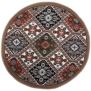 گلیم ماشینی مدل گرد