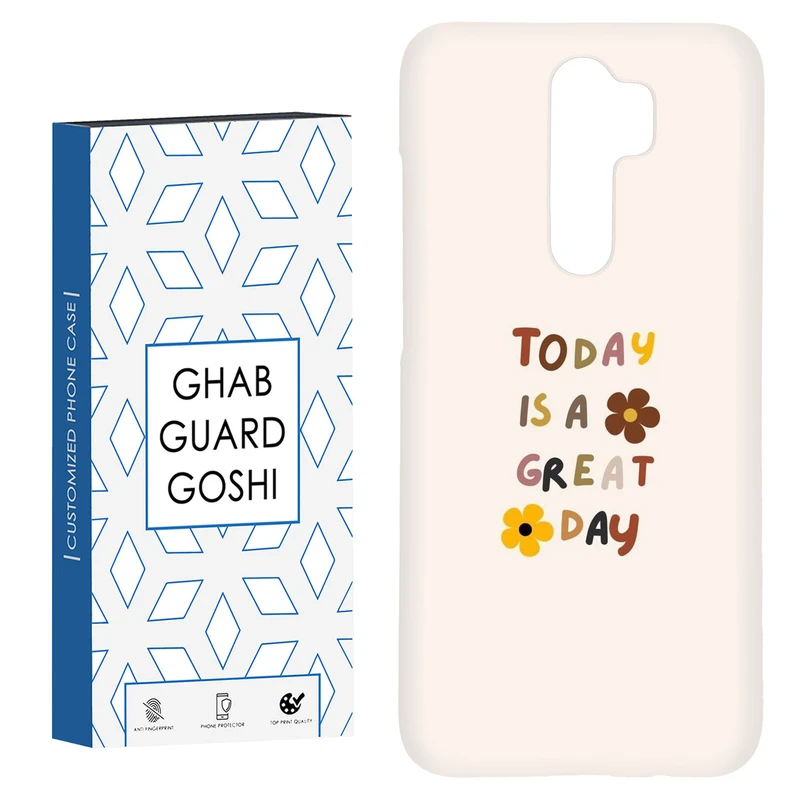 کاور قاب گارد گوشی طرح نوشته کد Dimo-270 مناسب برای گوشی موبایل شیائومی Redmi 9 / Redmi 9 Prime