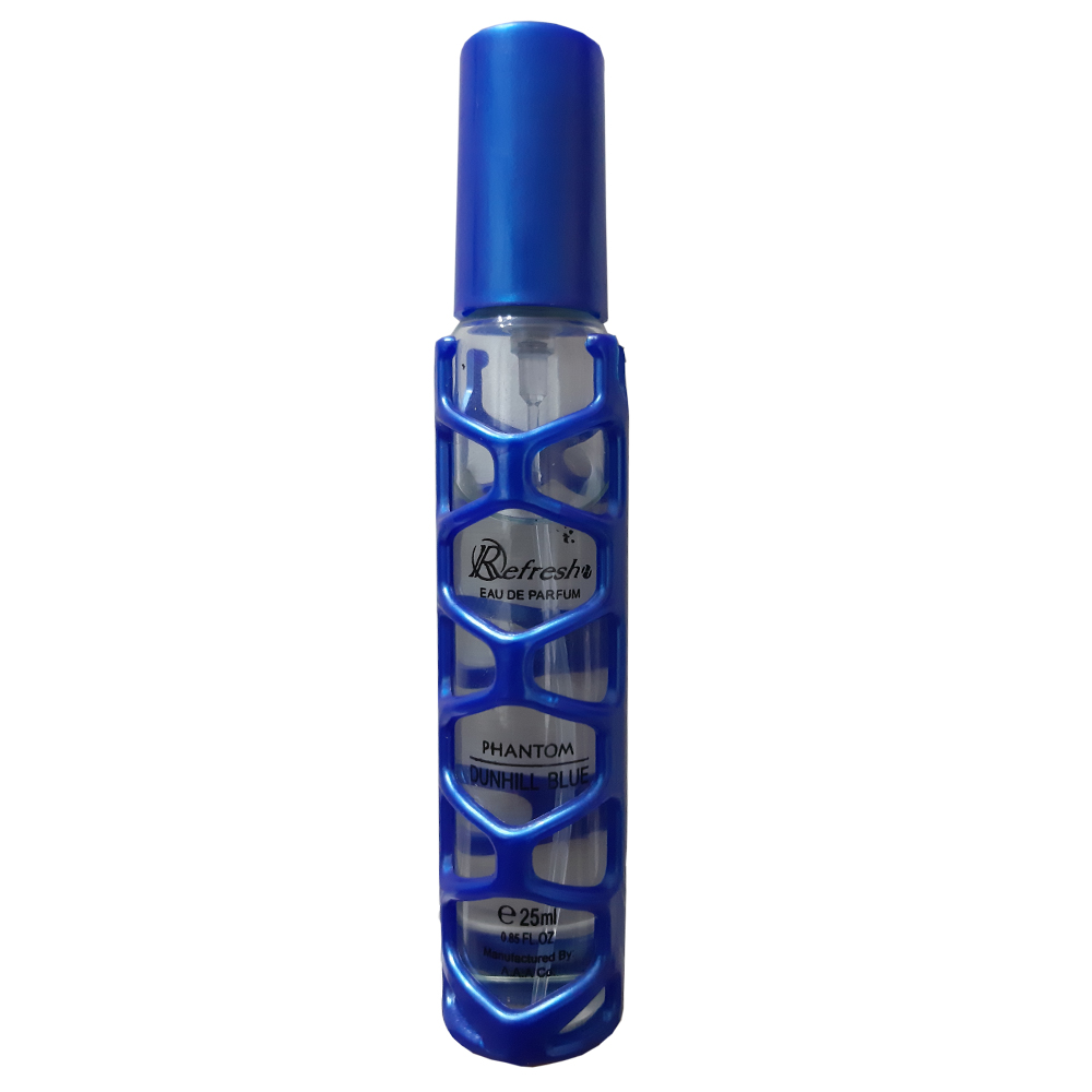 عطر جیبی مردانه رفرش مدل phantom حجم 25 میلی لیتر