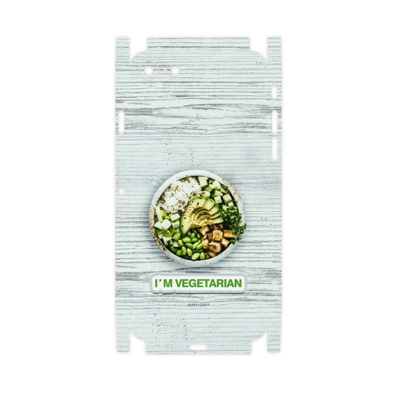 برچسب پوششی ماهوت مدل Im-vegetarian-FullSkin مناسب برای گوشی موبایل اپل iPhone SE 2022