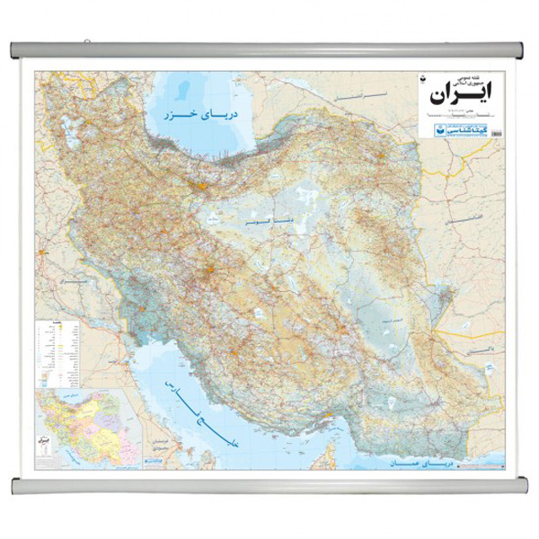 نقشه گیتاشناسی مدل عمومی راههای ایران کد L450
