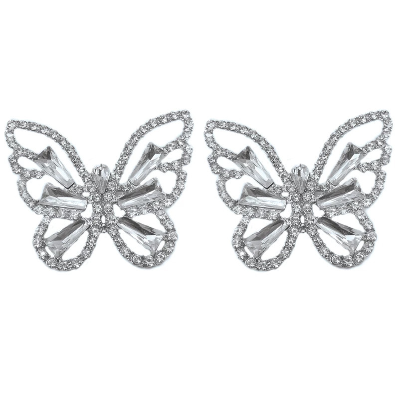 گوشواره زنانه مدل پروانه جواهری گوشواره زنانه مدل پروانه جواهری