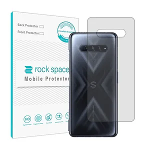 Transparent Rockspace HyGEL model phone back protector suitable for Xiaomi Black Shark 4 mobile phone