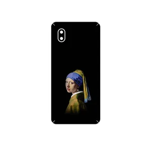 MAHOOT Girl with a Pearl Earring of Vermeer Cover Sticker for Samsung Galaxy A01 Core