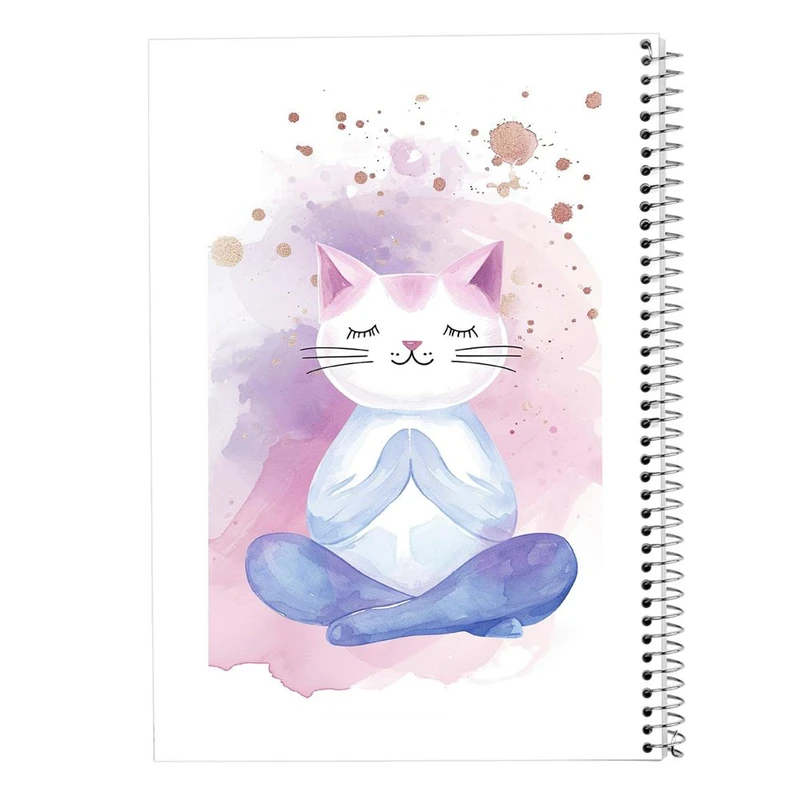 دفتر ژورنال نویسی 50 برگ مدوپد مدل نقطه ای طرح موجودات فانتزی کد DF16895