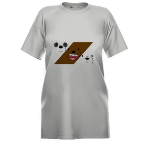 تی شرت لانگ زنانه مدل خرس