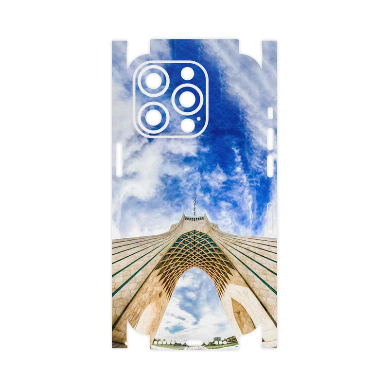 برچسب پوششی ماهوت مدل AZADI_Tower-FullSkin مناسب برای گوشی موبایل اپل iPhone 14 Pro