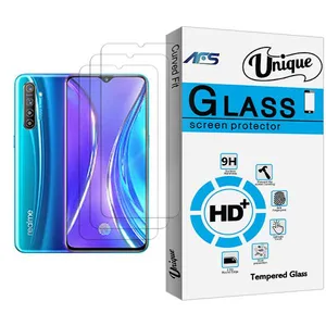 AFS Unique Glass MIX003 Screen Protector For Realme X2 Pack Of 3
