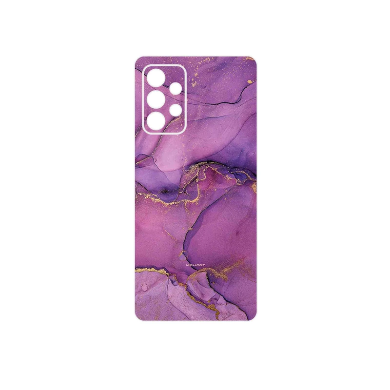 برچسب پوششی ماهوت مدل Purple Marble مناسب برای گوشی موبایل سامسونگ Galaxy A53 5G