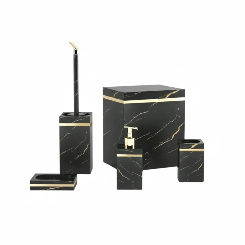 ست سرویس بهداشتی 5 تکه هارمونی مدل TP65102