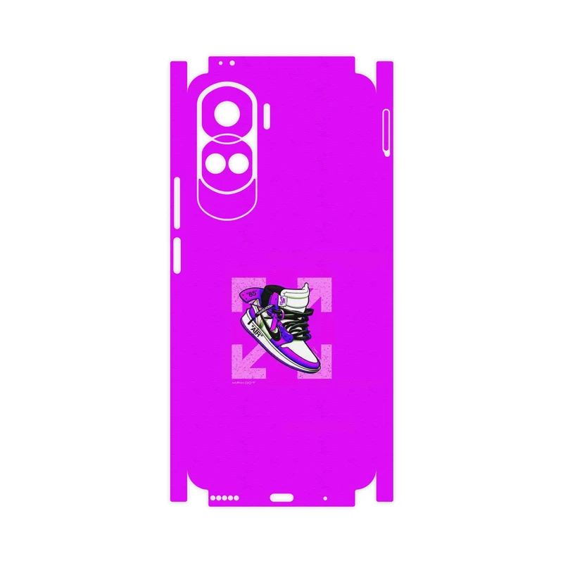 برچسب پوششی ماهوت مدل Nike Air Sneaker Digital Art-FullSkin مناسب برای گوشی موبایل آنر 90 Lite