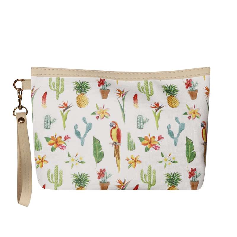 کیف لوازم آرایش زنانه مدل چرم بوستان کد 001