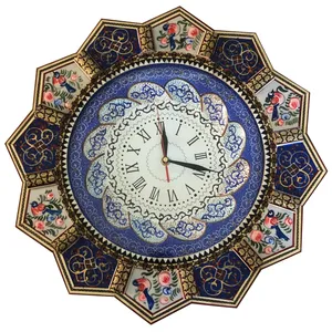 ساعت خاتم کاری طرح گل و مرغ کد R30-n1