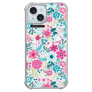 AKAM AMCWTA15-FLOWERS2 Cover For Apple iPhone 15