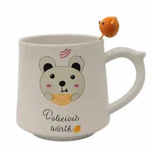 ماگ مدل قاشق دار طرح خرس