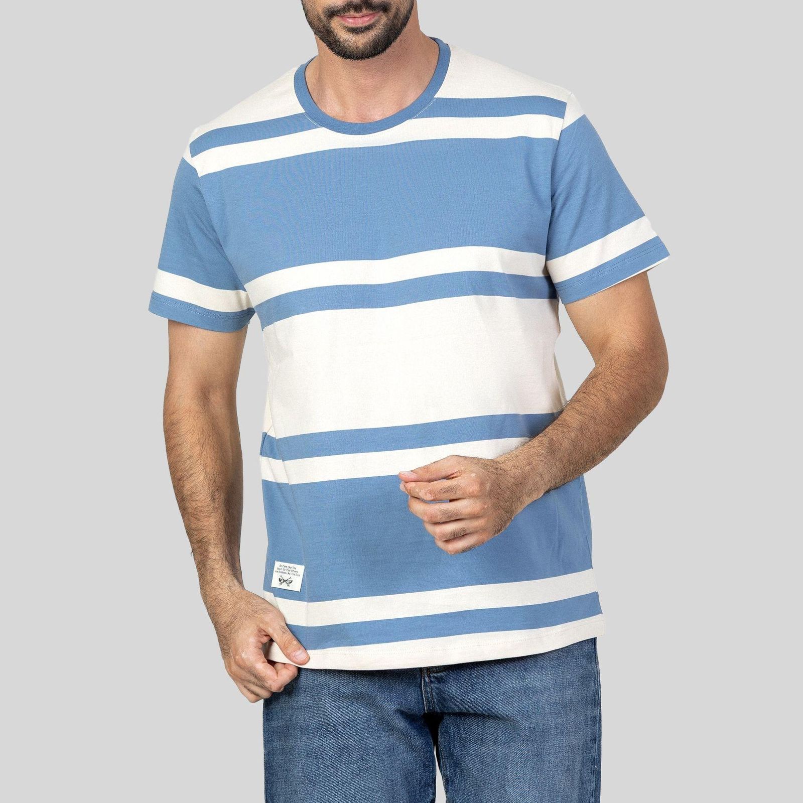 تی شرت آستین کوتاه مردانه باینت مدل رینگر 803-2 -  - 1