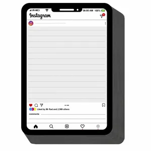 دفترچه یادداشت مستر راد مدل اینستاگرام طرح iphone کدfiory