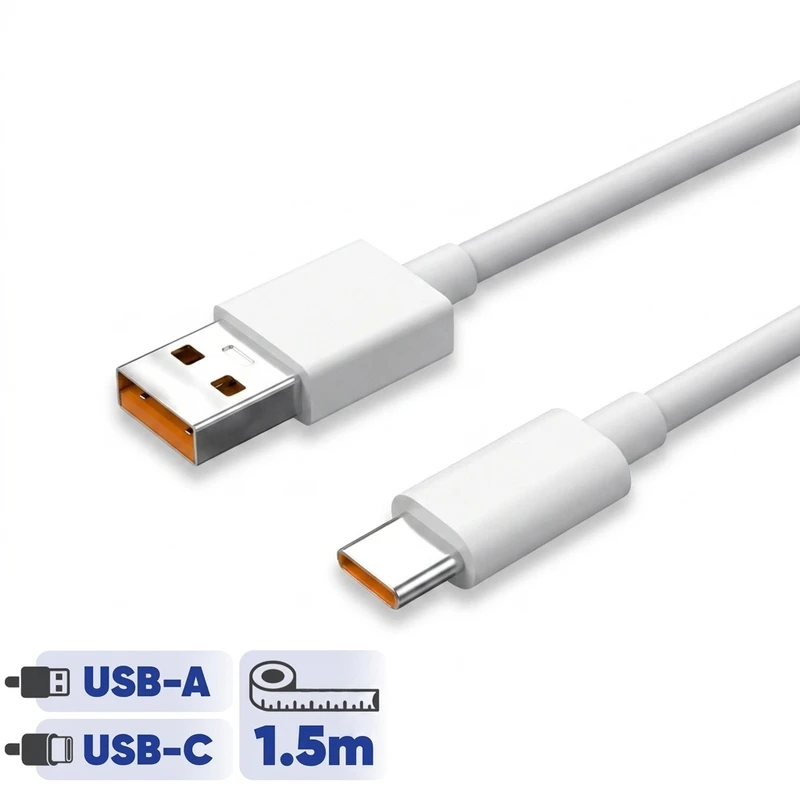 کابل تبدیل USB به USB-C نیبیوا مدل Fast Charge 120W طول 1.5 متر