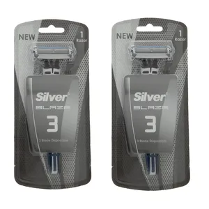 خود تراش سیلور مدل Blaze3 مجموعه 2 عددی