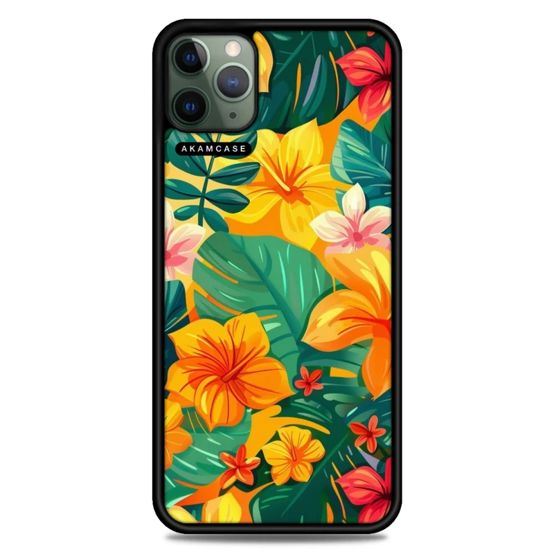 کاور آکام مدل AMC-WA11PROMAX-FLOWERS-28 مناسب برای گوشی موبایل اپل iPhone 11 Pro Max