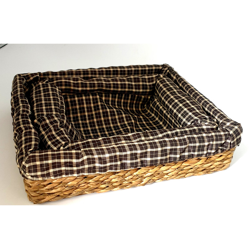 ظرف نان مدل حصیری کد 5x21x26 مجموعه 2 عددی