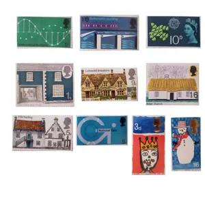 تمبر یادگاری مدل انگلستان مجموعه 10 عددی