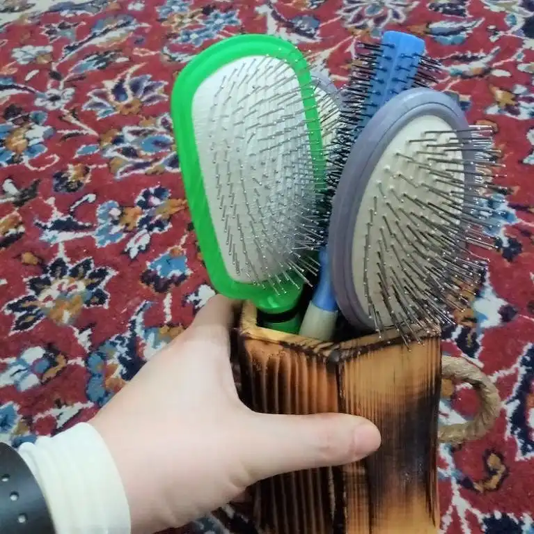 قلمدان چوبی مدل SW BL03