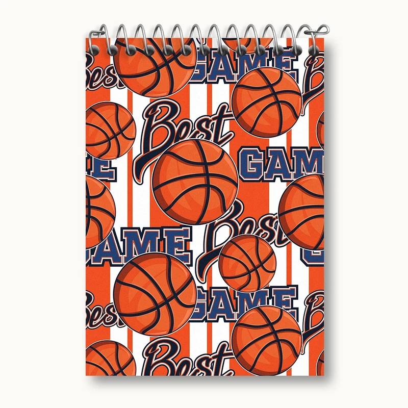 دفتر یادداشت 50 برگ خندالو مدل بسکتبال کد N651