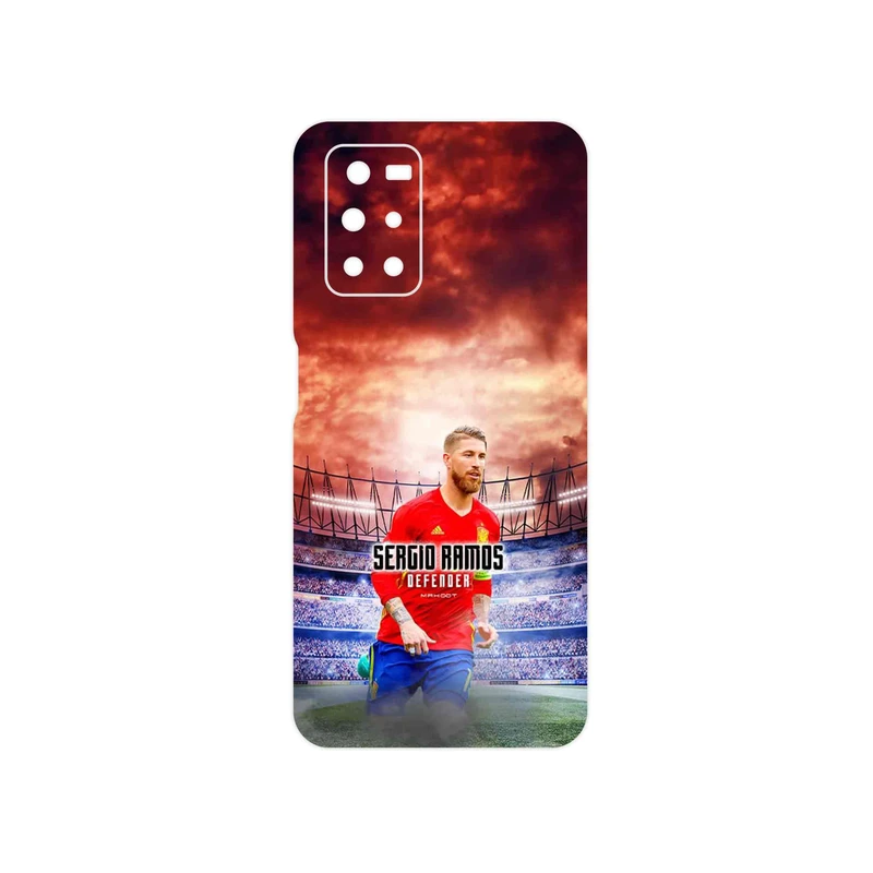برچسب پوششی ماهوت مدل Sergio Ramos مناسب برای گوشی موبایل شیائومی Redmi Note 11 4G