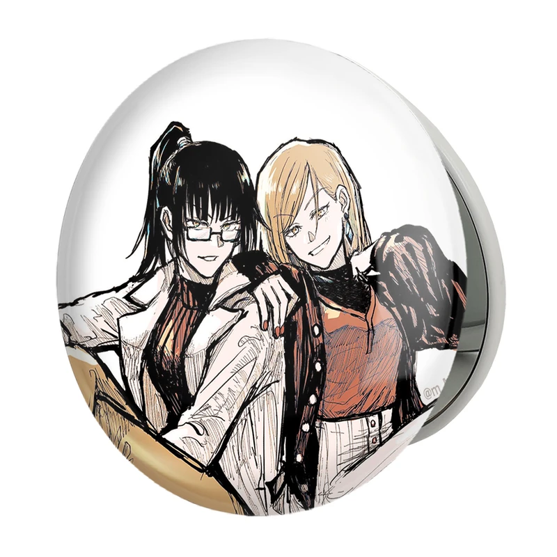 آینه جیبی خندالو طرح نوبارا و ماکی انیمه جوجوتسو کایزن مدل تاشو کد 11063 