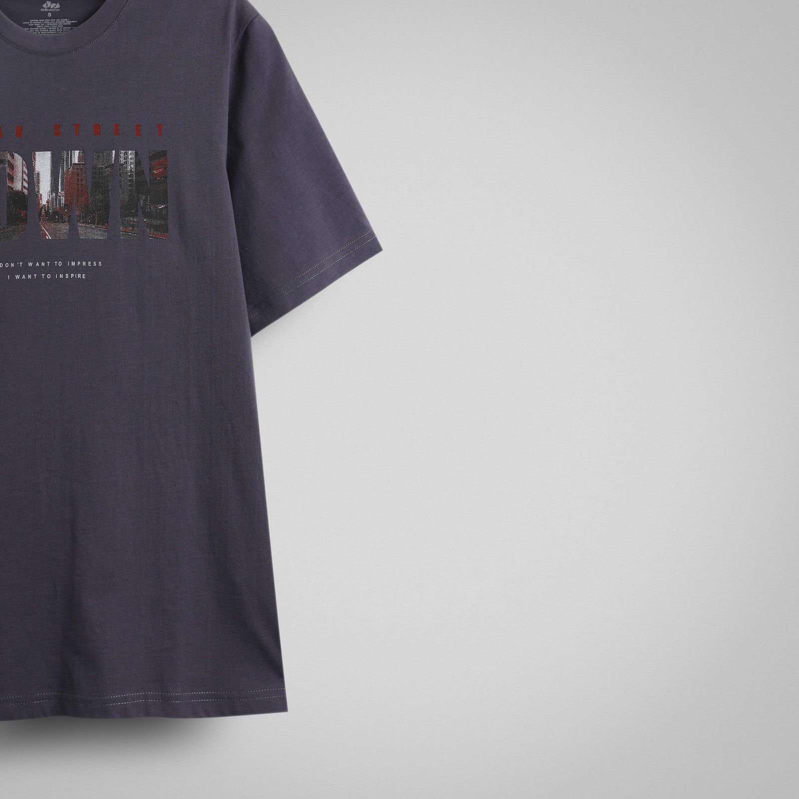 تیشرت آستین کوتاه یقه گرد مردانه وان بای وان مدل 05 - - 6