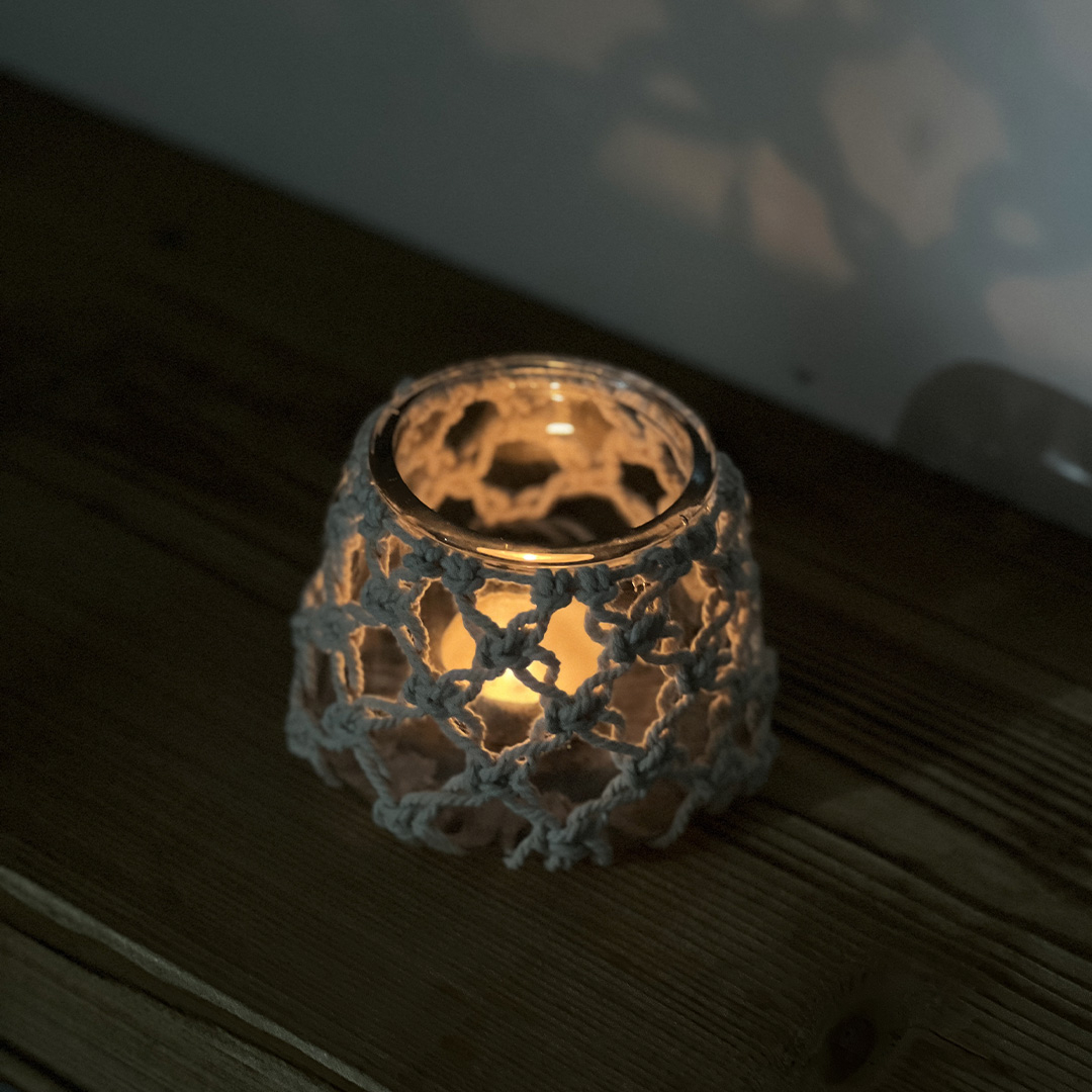 شمعدان شیشه ای مدل بوهو