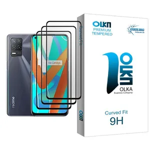 Cooling Olka Glass MIX003 Screen Protector For Realme V13 5G Pack Of 3