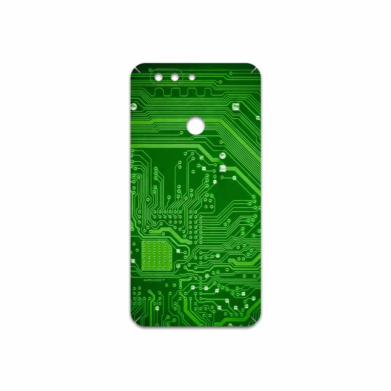 برچسب پوششی ماهوت مدل Green Printed Circuit Board مناسب برای گوشی موبایل الفون P8 Mini