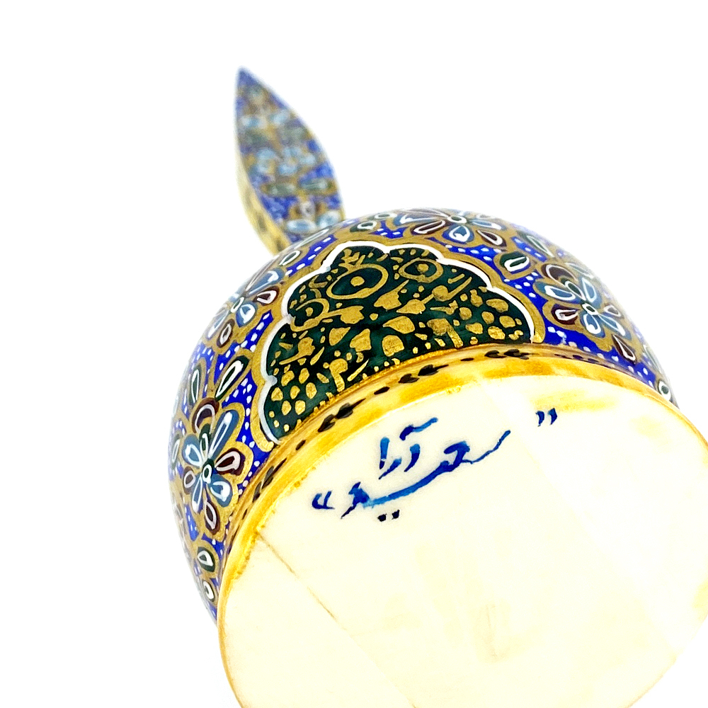  سرمه دان استخوانی سعید آرا طرح تذهیب مدل بچکول کد 44