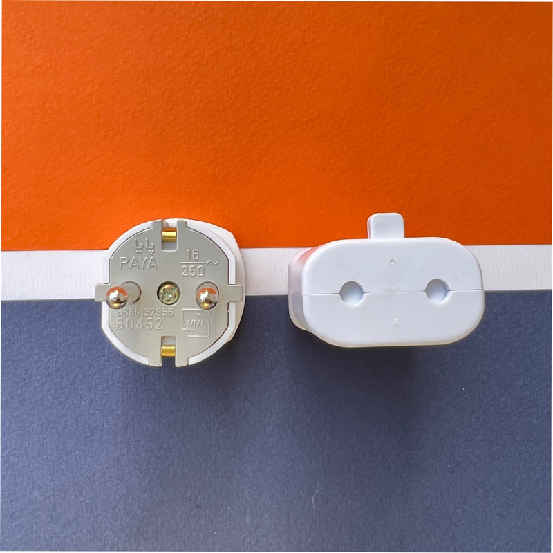 دوشاخه و مادگی برق مدل PY.KH