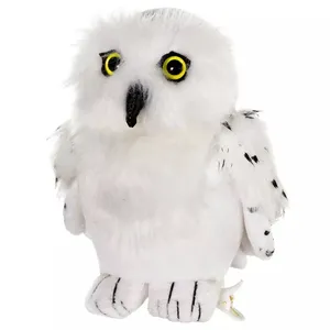 عروسک طرح جغد هری پاتر مدل Hedwig کد SZ4/321 ارتفاع 18 سانتی‌متر