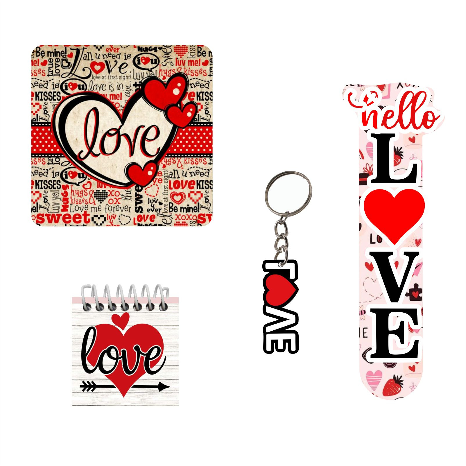 ست لوازم التحریر مدل لاو فانتزی بسته 4 عددی ست لوازم التحریر مدل لاو فانتزی بسته 4 عددی