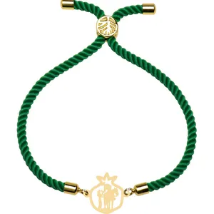 دستبند طلا 18 عیار زنانه الن نار مدل انار 102084