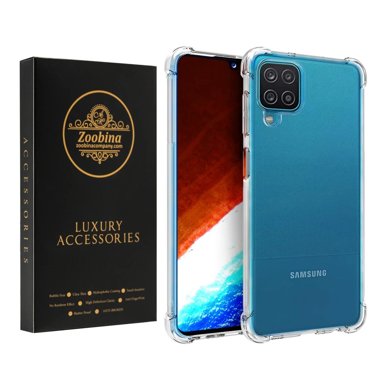 کاور زوبینا مدل Clear مناسب برای گوشی موبایل سامسونگ Galaxy A12 / M12