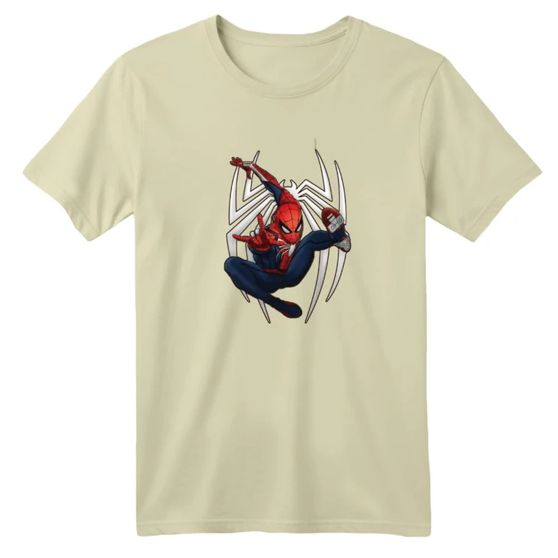 تی شرت آستین کوتاه بچگانه مدل مرد عنکبوتی کد ۱۱