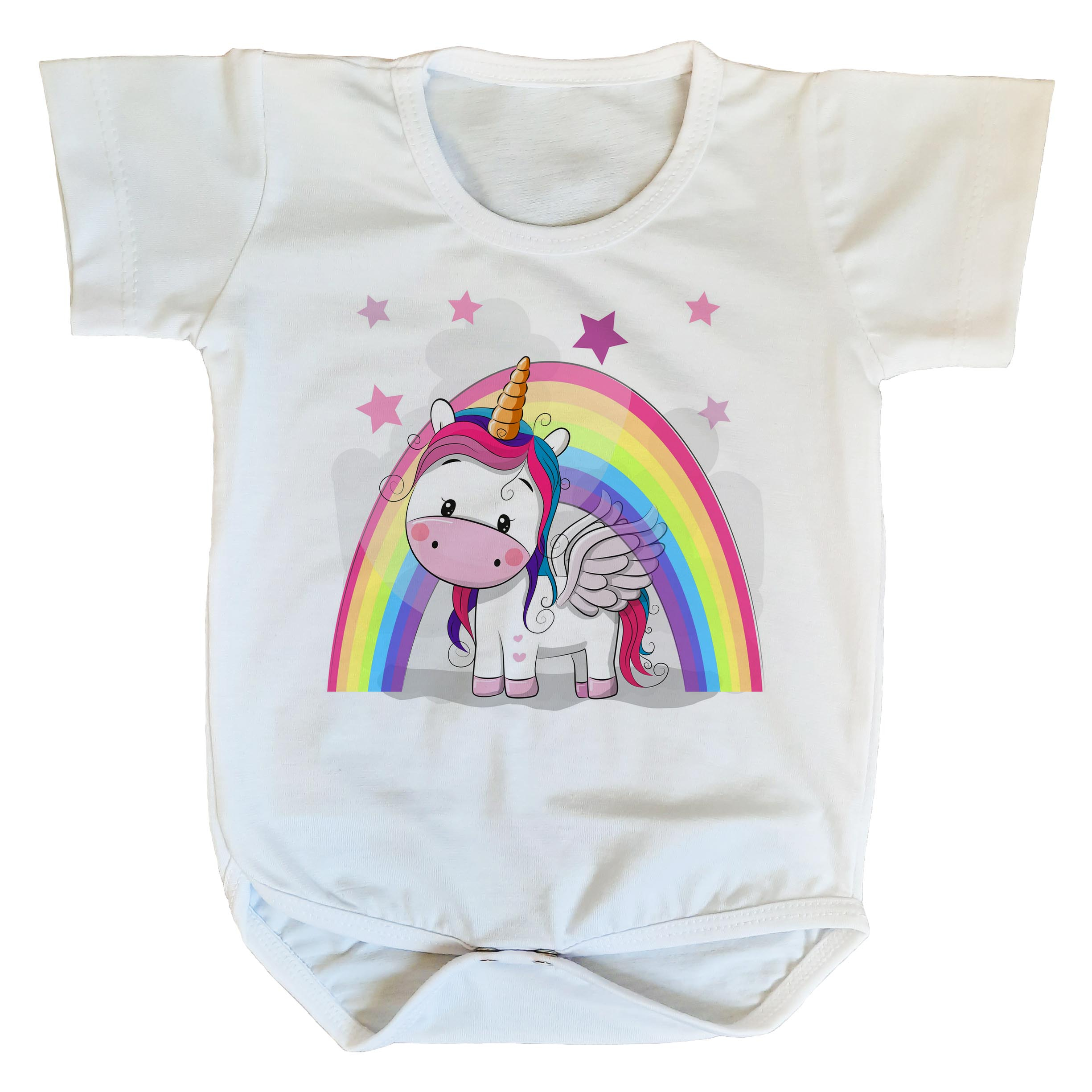 بادی نوزاد طرح Unicorn کد G81